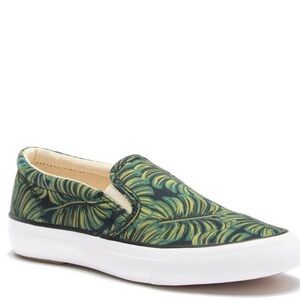 Keds x Rifle Paper Co. Women’s 8 Anchor Palm Print Slip-On Sneakers Shoes